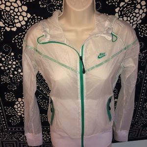 clear nike rain jacket
